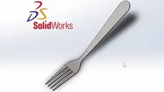 How to Model This in SolidWorks | Project Sketch on surface in Solidworks