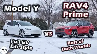 2021 Tesla Model Y vs Toyota RAV4 Prime