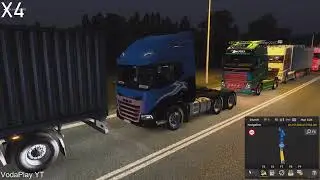 Euro Truck Simulator 2 TruckersMP смешные моменты #5. Рули Logitech G29 + H-SHIFTER