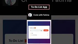 Build a Simple To-Do List App | Step-by-Step Tutorial #coding #webdevtutorial   #htmlwebsite