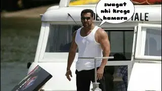 Salman Khan grand entry on boat| Bigg boss 12 launch