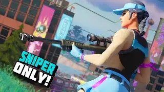The SNIPER ONLY CHALLENGE In Fortnite