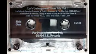 DJ Orlando ‎– L A 's Underground House Mix (1996)