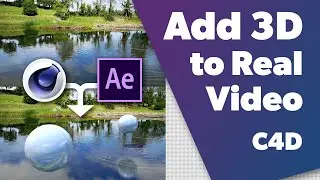 C4D Tutorial - Adding 3D Animation to Real Video Footage