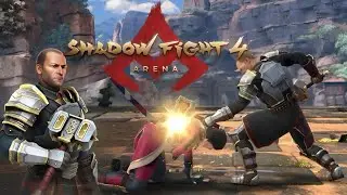 Gameplay shadow fight 4 Arena : Pertarungan setara