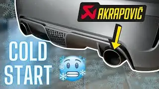 Abarth 595 Turismo 2014 | Cold start AKRAPOVIC sound