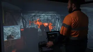 CYBERMINE Sandvik DS412i Bolter Simulator