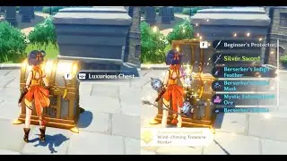 Genshin Impact - Secret Hidden Luxurious Chest in Mondstadt