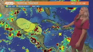 Wednesday 5 AM Tropical Update: Low development chances in Atlantic this week