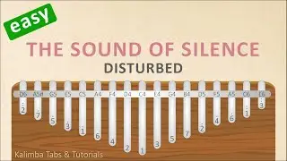 Disturbed - The Sound Of Silence | Kalimba Tabs & Tutorials