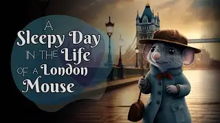 A Cute & Cozy Sleepy Story🐭A Sleepy Day in the Life of a London Mouse | Storytelling and RAIN Sounds
