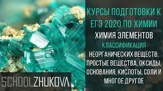 ЕГЭ 2021 Химия. Классификация неорганических веществ