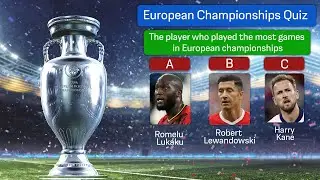 UEFA European Championships Quiz ( 5 questions )
