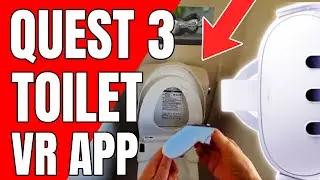 QUEST 3 TOILET VR/MR APP THAT EVERYONE IS TALKING ABOUT! REPULSIVE?