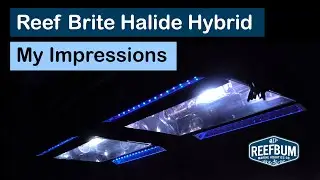 Reef Brite Halide Hybrid Fixture - My Impressions