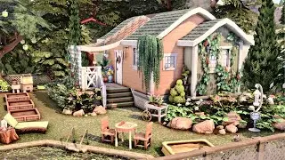 PLANT SIM TINY HOME 🍃 | The Sims 4 Speed Build