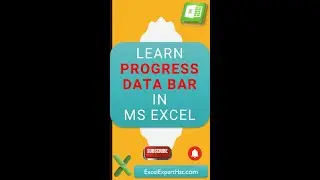Progress Data Bar MS Excel-(V063)
