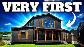 FIRST EVER barndominium/mobile home! This will CHANGE the GAME! Prefab House Tour