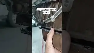 não soube fazer perdeu o motor 