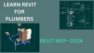 Revit MEP. More Revit to handle the workload in a bathroom. Fittings. Section Views. Sanitary.