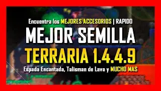 ✅ Mejor SEMILLA para Terraria 1.4.4.9 | #terraria