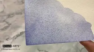 Watercolor Paper Sample Test and Display