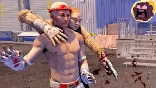 Muay Thai VS Drunken Fist Kungfu Style | Sleeping Dogs Npc Fight
