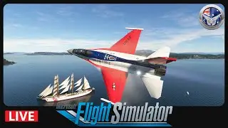 Multiplayer F-16 Flight to Alaska - Microsoft Flight Simulator 2020