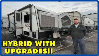 Great Hybrid Camper! Forest River Rockwood ROO 233S