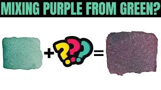 Mixing Green to Make Purple! #mondaymix