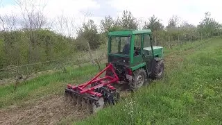 malotraktor Yukon diskovanie