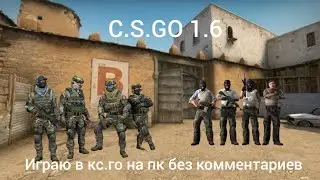 играю в кс го  1.6 на пк без комментариев