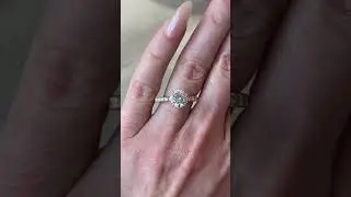 *impatiently waiting for the ring reveal* IG: @haleyivers 💍✨ 