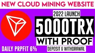 Best Tron (TRX) Cloud Mining Site | TRX Today's New Site | TRX Mining Today | TRX Mining