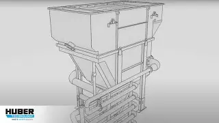 HUBER Dissolved Air Flotation Plant HDF - Animation
