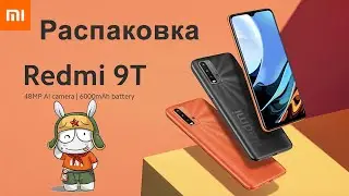 Xiaomi Redmi 9T  Распаковка нового бюджетника Xiaomi | 6000мач