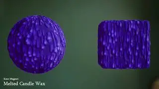 Melted Candle Wax - Substance Designer