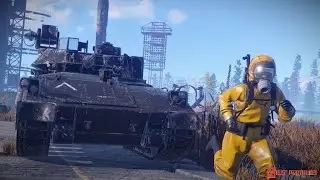 Rust РАСТ - СЕРИЯ 1 ПРОХОЖДЕНИЕ С НУЛЯ (гайд, крафт, фарм ресурсов, игра для души М)