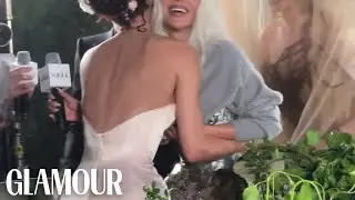 Kylie Jenner, Kim Kardashian & Lana Del Rey greet each other at Met Gala 2024