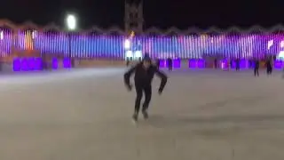 На катке. Мертвая петля