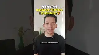 Kenapa Nggak Ada Yang Tahu Pasti Apa Bahasa Tertua Di Dunia? #bahasa #bahasbahasa #shorts