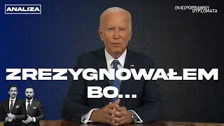 PRAWDZIWY POWÓD REZYGNACJI Joe Biden'a - Wybory w USA 2024