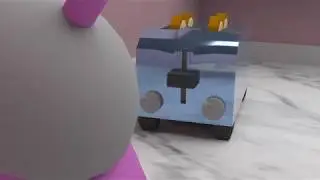 Toasty Meets A New Friend