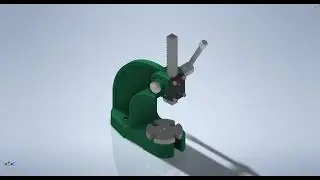 Drive Motion Autodesk Inventor - 3D Vise Model