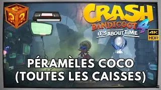 Crash Bandicoot 4 100% - Partie 65 : Péramèles Coco (Toutes les Caisses Cassette 11)