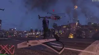 GTA V Thanos script mod - Meteor throw