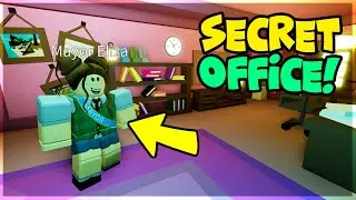 SECRET Mayors Office in Fishing Simulator ROBLOX