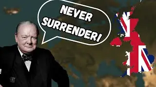 Why didn't the Britain surrender in the Second World War?