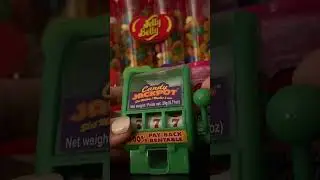 [ASMR] Satisfying Mihi Green Slot Machine Candy Disoenser 🎰  