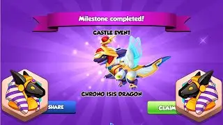 Got 2nd chrono isis dragon and Chronosian Wanderer Badge-Dragon mania legends | DML
